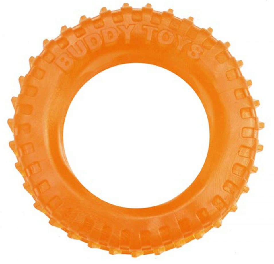 Brinquedo Buddy Toys Pneu Flex - Laranja