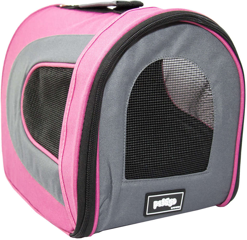 Bolsa de Transporte Pet&Go para Cabine de Avião Pandora Rosa - Tam. G