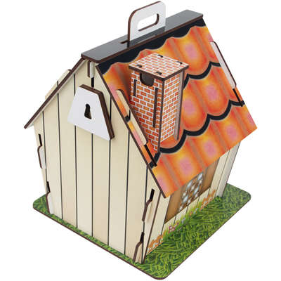 Casinha Carlu Pet House Lar Doce Lar de Cuco