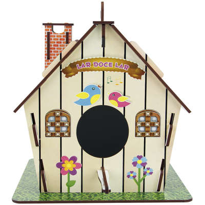 Casinha Carlu Pet House Lar Doce Lar de Cuco