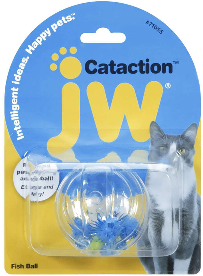 Brinquedo JW Fish Ball - Azul