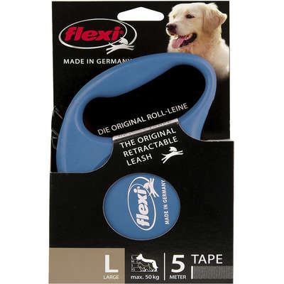 Guia Flexi Fun Fita Azul - Tam. G
