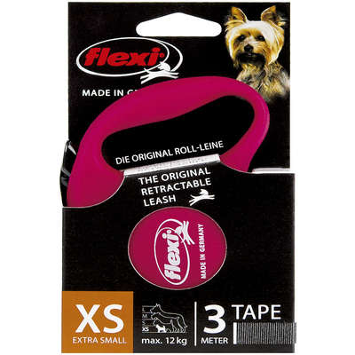 Guia Flexi Fun Fita Vermelha - Tam. PP
