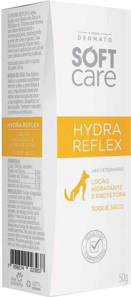 Loção Soft Care Hydra Reflex - 50 g