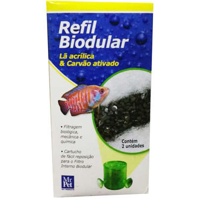 Refil para Filtro Mr Pet Biodular 