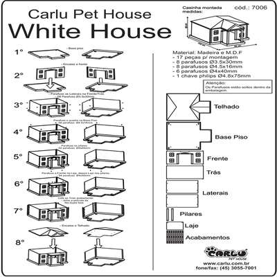 Casa Carlu Pet House White House