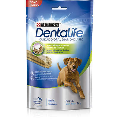 Petisco Nestlé Purina DentaLife para Raças Grandes