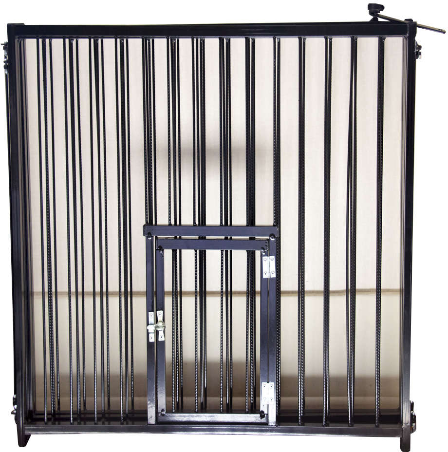 Canil NF Pet com Portinhola Preto - Preto