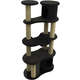 Brinquedo Arranhador Carlu Pet House Building Preto
