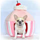 Cama Woof Pet Cupcake Incantare Rosa