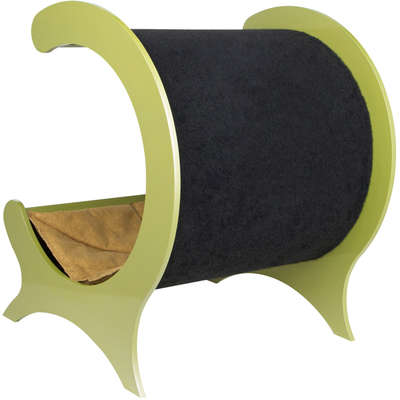 Cama Carlu Pet House Half Moon Dourado