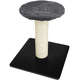 Brinquedo Arranhador Carlu Pet House Basic Preto e Cinza