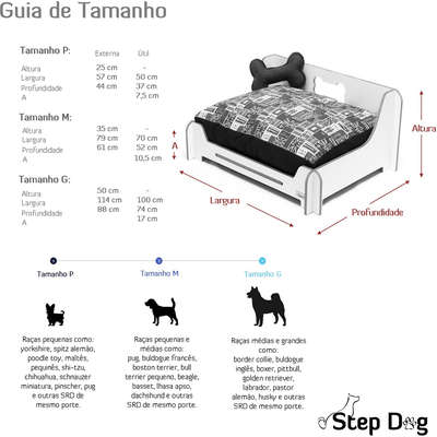 Cama Step Dog Citadino Foxie