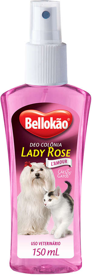 Deo Colônia Bellokão Lady Rose - 150ml