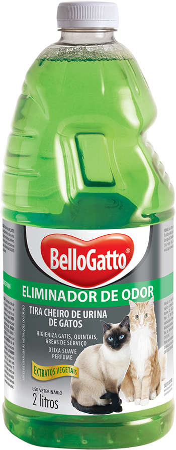 Eliminador de Odor Gato Bellogatto para Gatos - 2 Litros