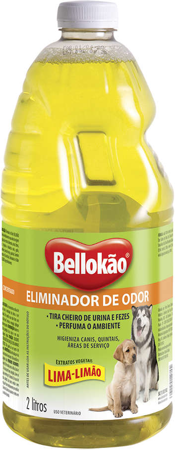 Eliminador de Odor Bellokão Lima Limão - 2 Litros