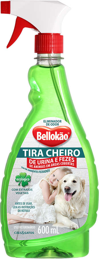 Tira Cheiro Belokão Ecológico de Urina e Fezes Spray - 500 mL