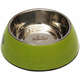 Bebedouro e Comedouro PetBamboo Verde de Fibra de Bambu e Inox