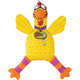 Brinquedo Fatcat Cães Barnyard Bullie Amarelo