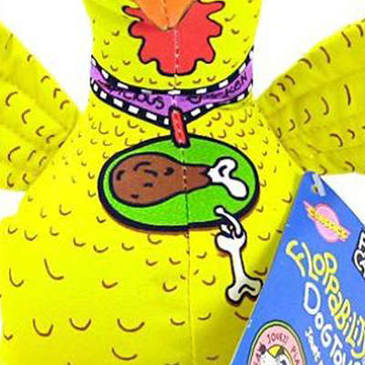 Brinquedo Fatcat Cães Barnyard Bullie Amarelo