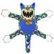 Brinquedo Fatcat Mini Terrible Nasty Scarries Azul