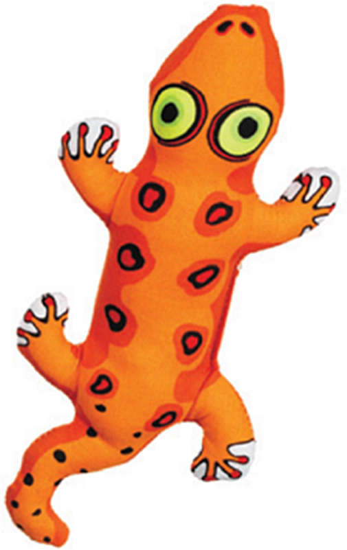 Brinquedo Fatcat Crackler Iguana - Laranja