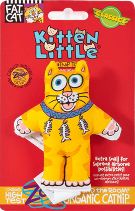 Brinquedo Fatcat Kitten Little - Laranja