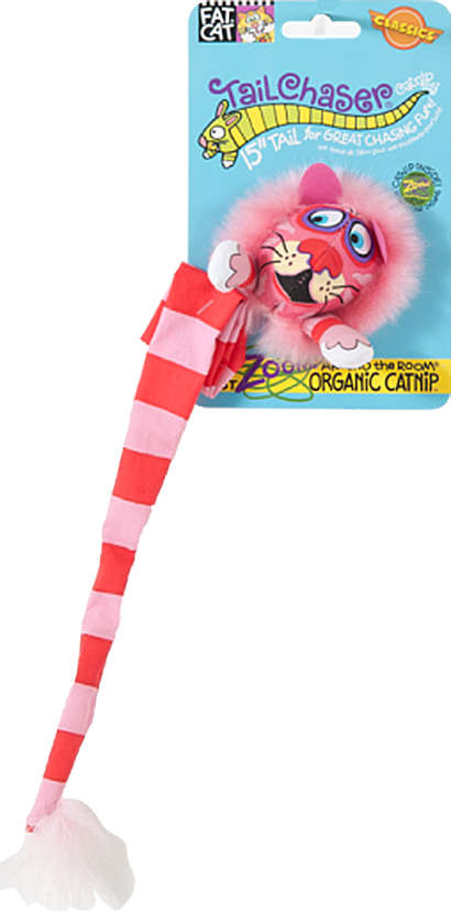 Brinquedo Fatcat Tailchasers Leão Rosa - Tam. Único