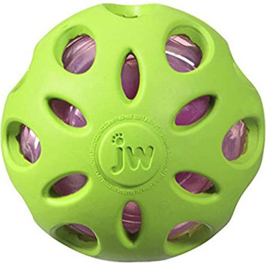 Brinquedo JW Crackle Ball Verde - Tam. M