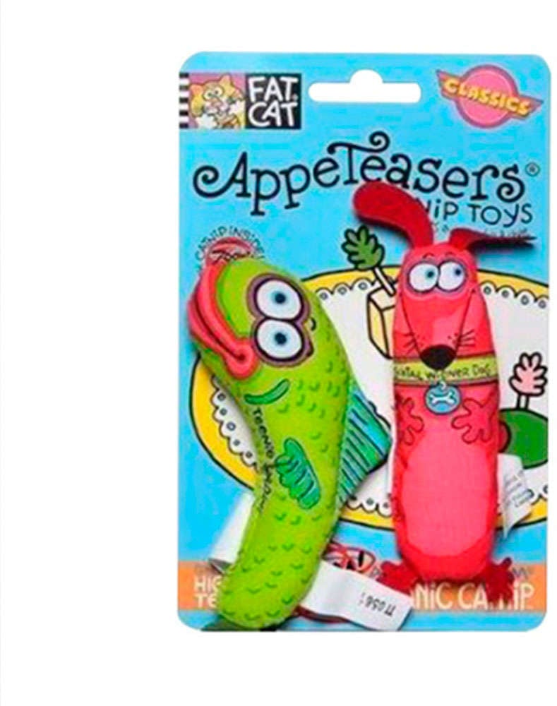 Brinquedo Fatcat Appeteasers Verde e Vermelho - Tam. Único