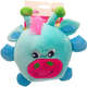 Brinquedo Akio Pelúcia com Squeaker Girafa Azul
