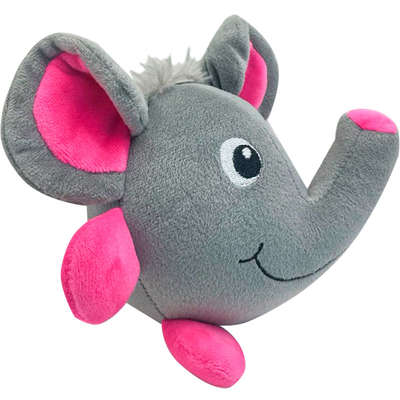 Brinquedo Akio Pelúcia com Squeaker Elefante
