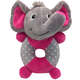 Brinquedo Akio Pelúcia com Squeaker Elefante com o Corpo Redondo
