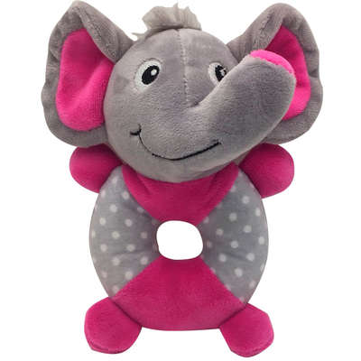 Brinquedo Akio Pelúcia com Squeaker Elefante com o Corpo Redondo
