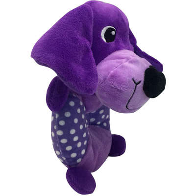 Brinquedo Akio Pelúcia com Squeaker Cão com o Corpo Redondo - Cão
