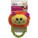 Brinquedo Akio Pelúcia com Squeaker Leão com Corda
