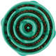 Comedouro e Bebedouro Outward Hound Fun Feeder Lento Verde