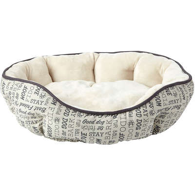 Cama Petco Harmony Estamapa Woof para Cães e Gatos