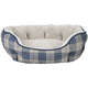 Cama Petco Harmony Pelúcia Xadrez para Cães e Gatos