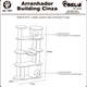 Brinquedo Arranhador Carlu Pet House Building Cinza