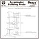 Brinquedo Arranhador Carlu Pet House Building Preto