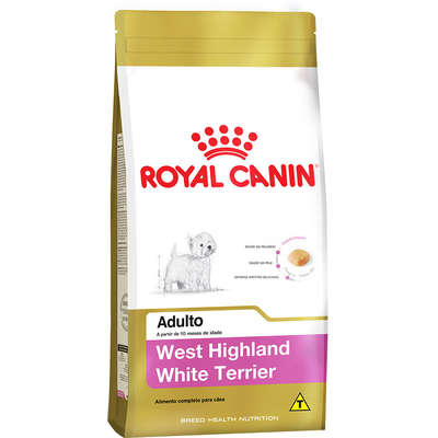 Ração Royal Canin para Cães Adultos da Raça West Highland White Terrier