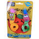 Brinquedo Fatcat Gatos Springy Worms Laranja e Verde