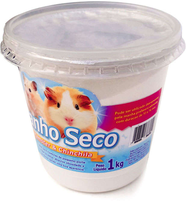 Banho a Seco Animalíssimo para Roedores - 1Kg