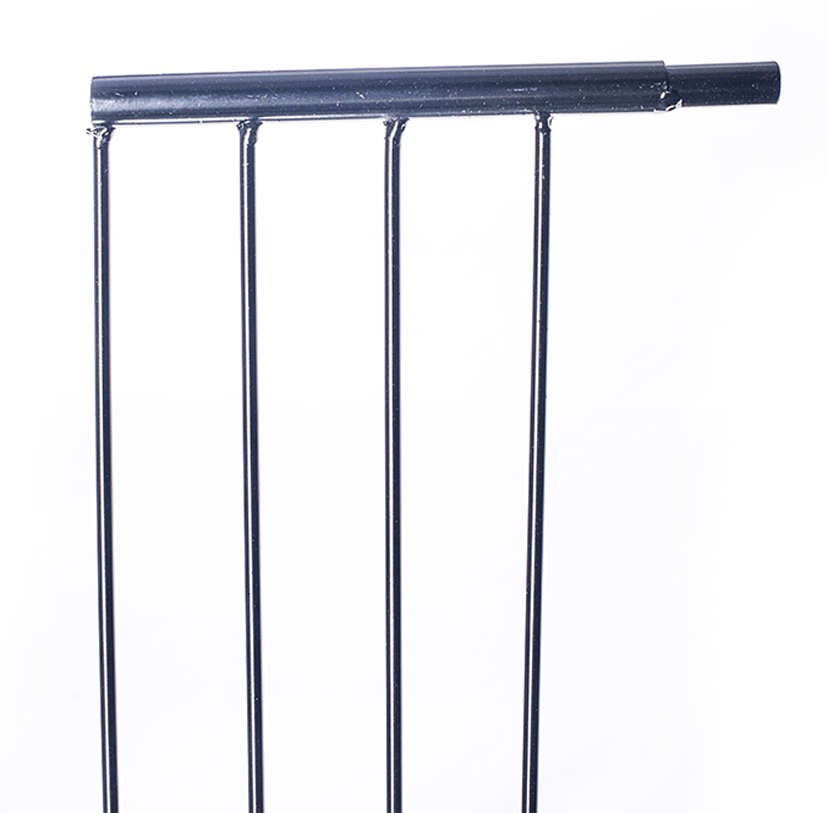 Extensor NF Pet para Portão Preto - 20 cm