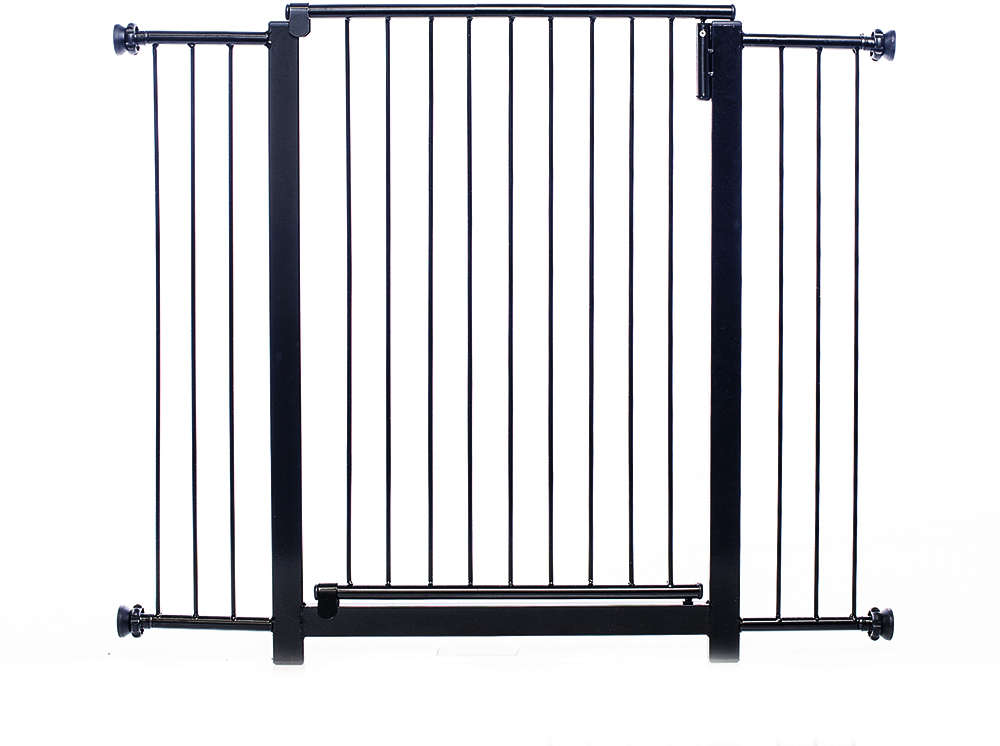 Portão NF Pet Clássico Maxi Plus 1 m - Preto