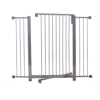 Portão NF Pet Clássico Maxi Plus 1 m - Marrom