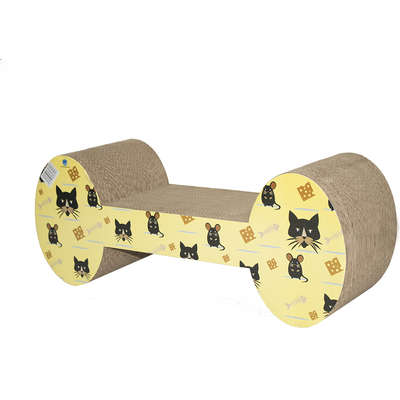 Brinquedo Arranhador Pet Star Dubai Osso Amarelo - Amarelo