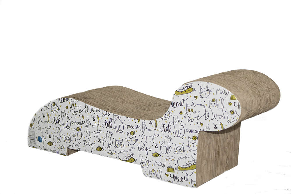 Brinquedo Arranhador Pet Star Havai Branco - Tam. Único
