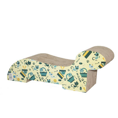 Brinquedo Arranhador Pet Star Havai Amarelo